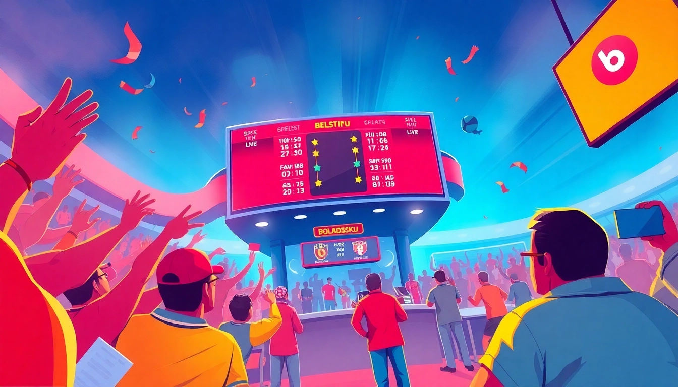 Capture the excitement of Bolabosku with fans engaging in sports betting action.