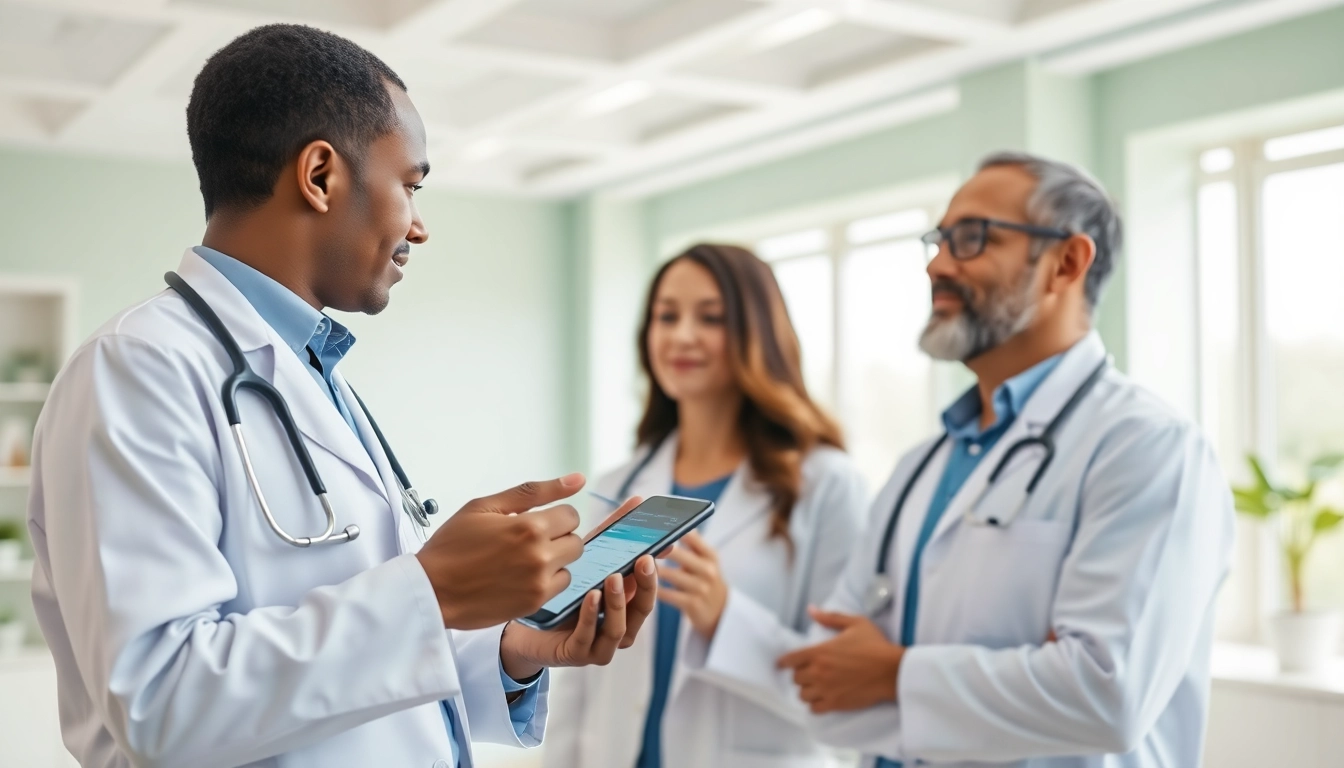 Illustrate advantages of using eprescription apps with healthcare professionals efficiently managing prescriptions.