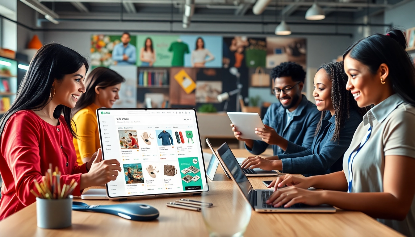Start Selling on Jirle with a vibrant ecommerce scene that highlights diverse sellers and their products.