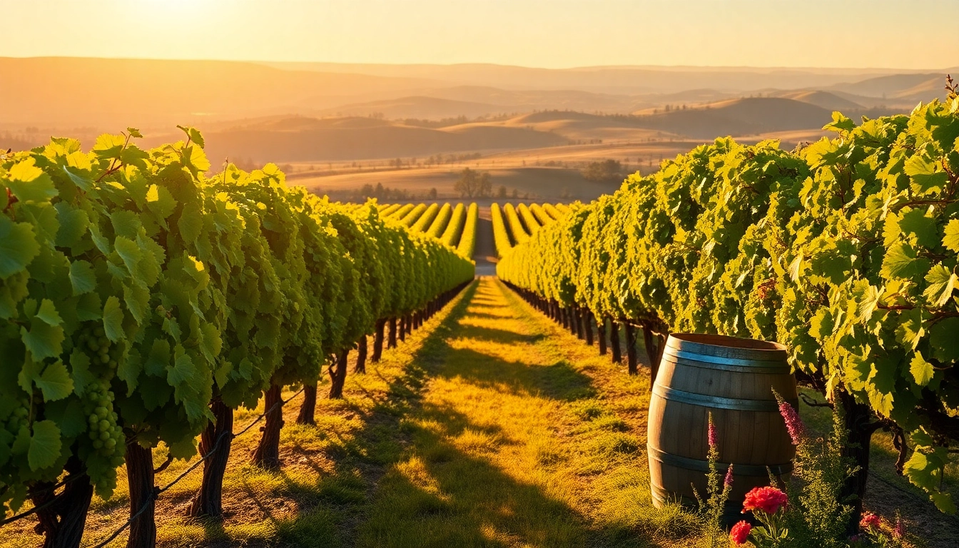 Enjoy wine tasting in scenic Sacramento wineries amidst lush grapevines and rolling hills.