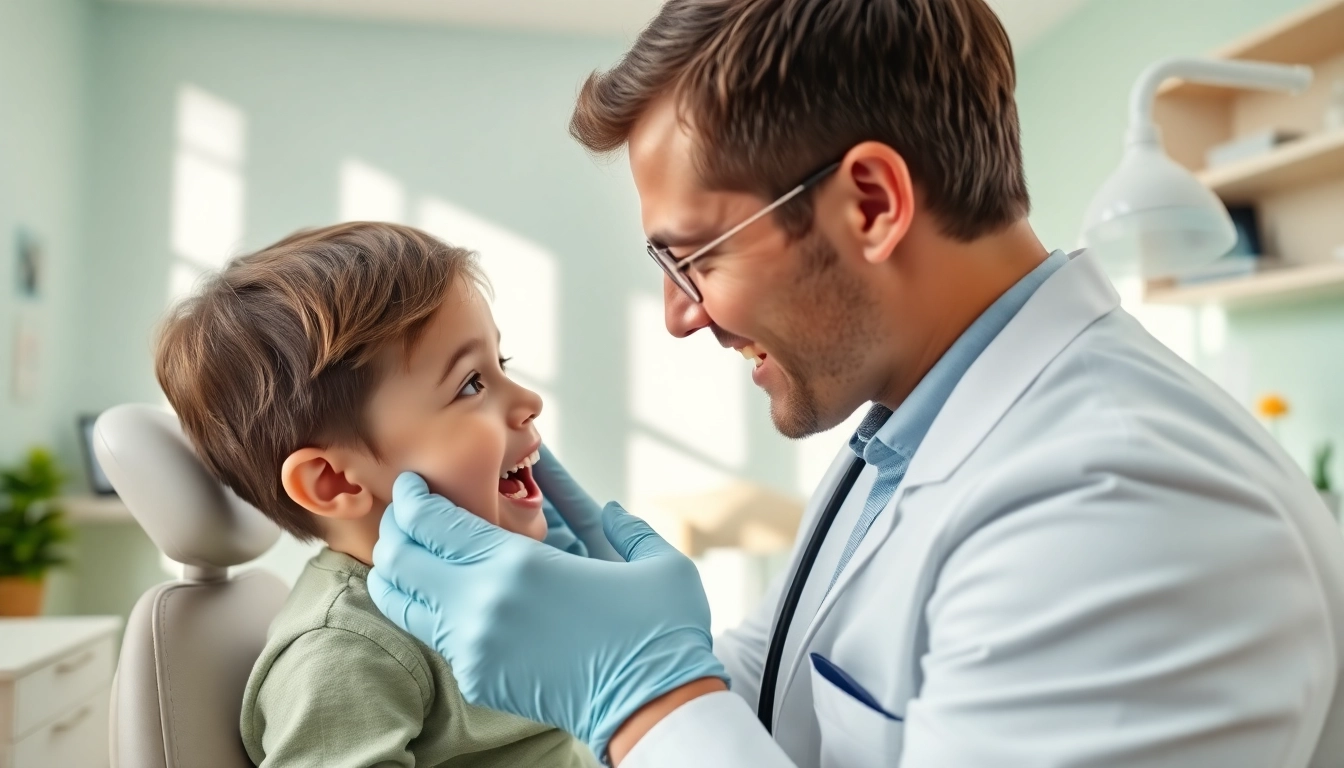 Assessing braces cost Myrtle Beach with a child in a friendly orthodontic clinic environment.